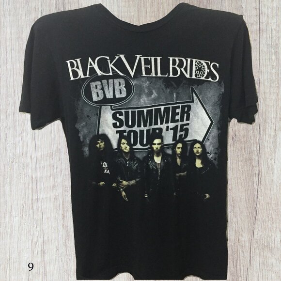 Black Veil Brides Summer Tour '15 T-Shirt - Picture 2 of 3